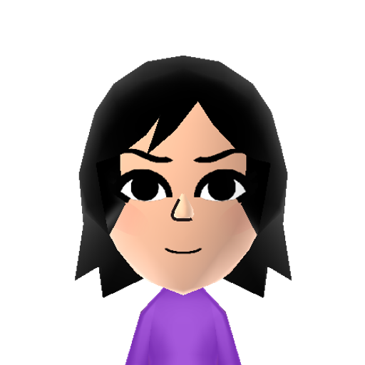 Rukia Mii character preview