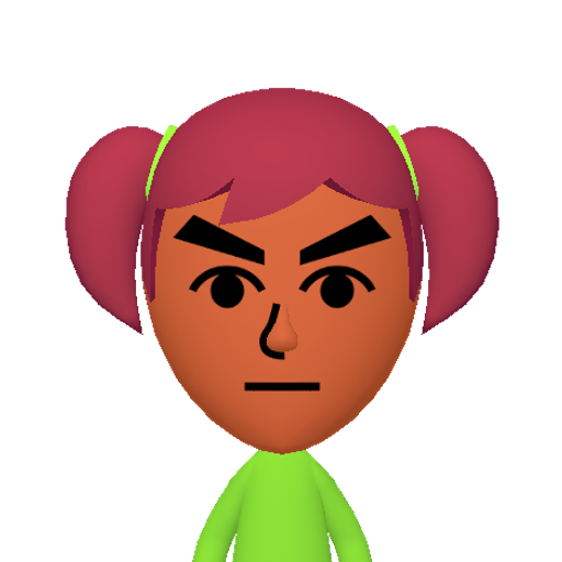 no name Mii character: This Mii is from the Switch SDK as a SampleDB Mii.