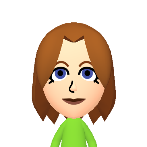 ωϊϋόύώЁАБВ Mii character: This Mii is from the Switch SDK as a SampleDB Mii.