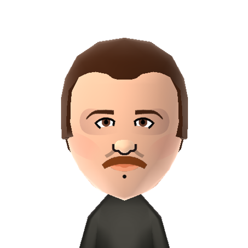 Denholm R Mii character: The big boss and namesake of Renholm Industries in the TV show "The IT Crowd". Played by Chris Morris.
