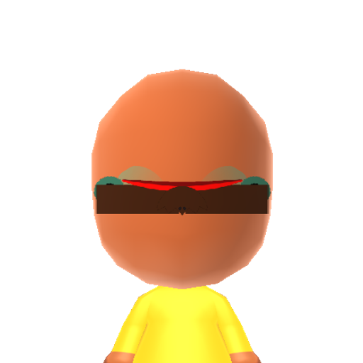 Cheesburge Mii character preview