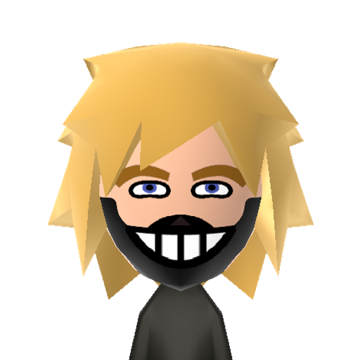 Dylan Mii character: The "Lust" psychopath from "Dead Rising 3". A man dressed in a fetish outfit who holds his victims hostage in an S&M dungeon.