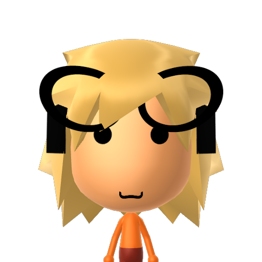 ン Mii character: from My Wii U Friend List (July 2017) [@ZiplocRules2013]