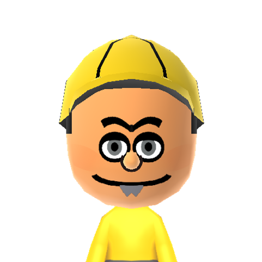 SpecialEd Mii character: A mentally challenged puppet who makes prank phone calls on the Comedy Central show "Crank Yankers"