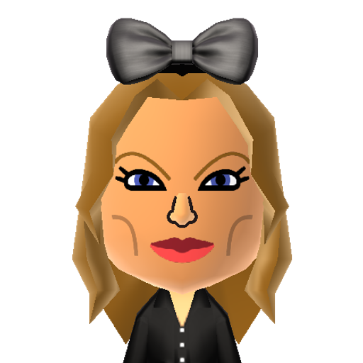 Fergie Mii character preview