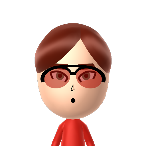 ? Mii character: A Mii uploaded to Check Mii Out Channel (WiiLInk)