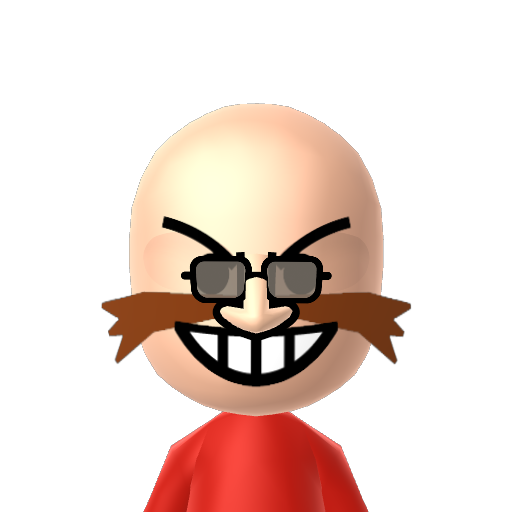Dr. Eggman Mii character: These are extracted and derived from the Mii Central Miis from the 3DS Miitopia.