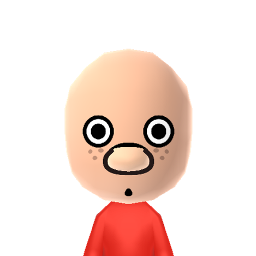 Alph Mii character preview