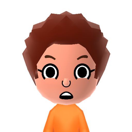ニコ Mii character: A Mii from Dillon's Dead-Heat Breakers, Goes by “Niko” in-game