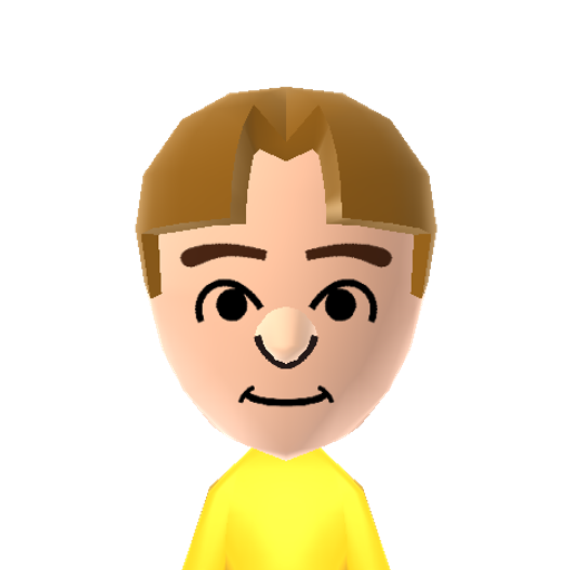 Bowen Mii character: Custom Mii character for Wii Sports Archipelago, a mod for Wii Sports Resort