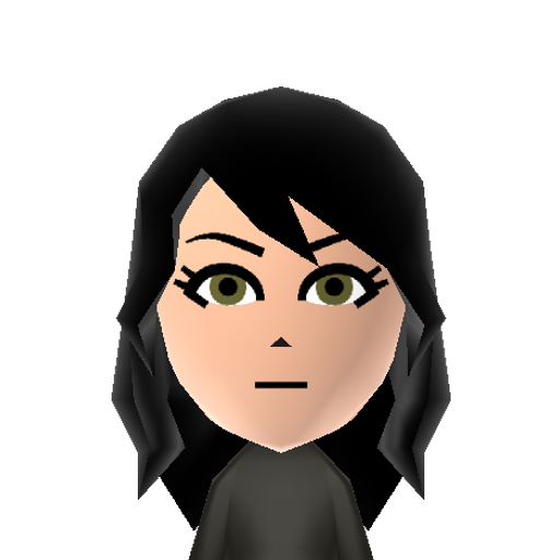 Blake Mii character: A member of Team RWBY on Rooster Teeth's cartoon, "RWBY".
