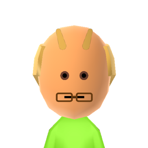 Cuddly Mii character