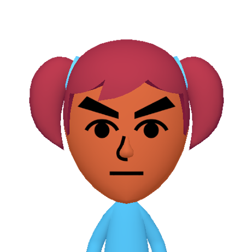 no name Mii character: This Mii is from the Switch SDK as a SampleDB Mii.