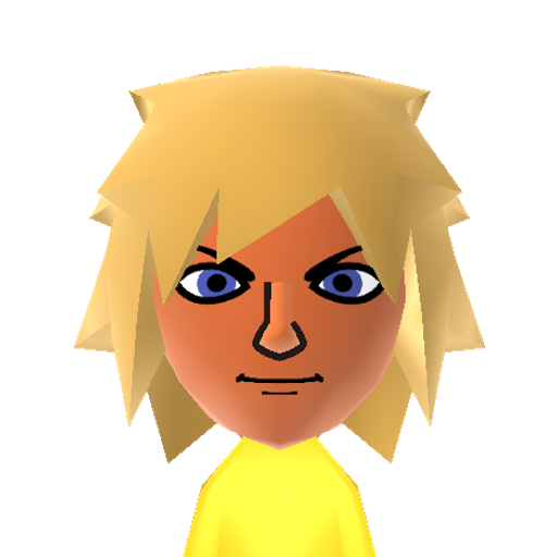 Tidus Mii character preview