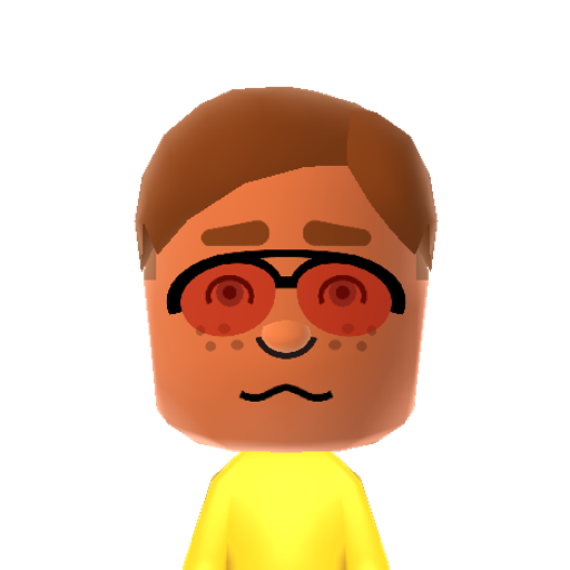 セーバーストヤング Mii character: A Mii from RRE's Crazy Wii Sports + Wii Sports Resort