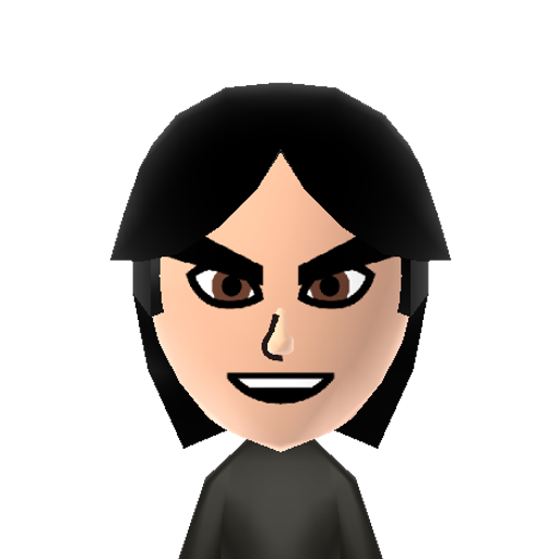 Evil Jimmy Mii character: A Mii from Wii Sports Anarchy, a mod for Wii Sports