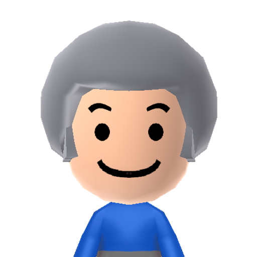 Toad Mii character preview