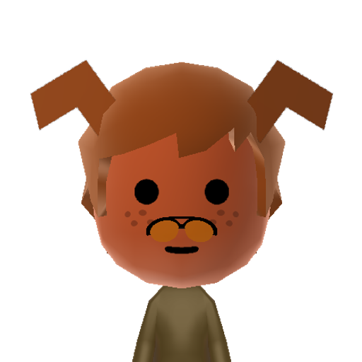 Hündchen Mii character: These are extracted and derived from the Mii Central Miis from the 3DS Miitopia.