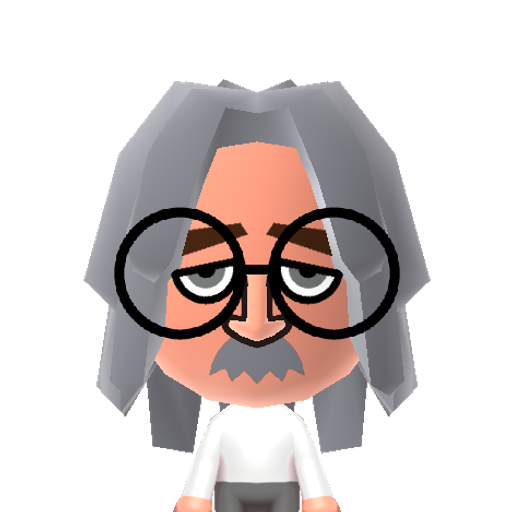 Einstein Mii character: These are extracted and derived from the Mii Central Miis from the 3DS Miitopia.