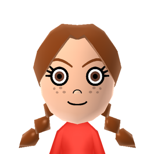 Wonder Red Mii character: Little Red Riding Hood's superhero form from the animated series "Super Why!". The most tomboyish Super Reader that gains word power.