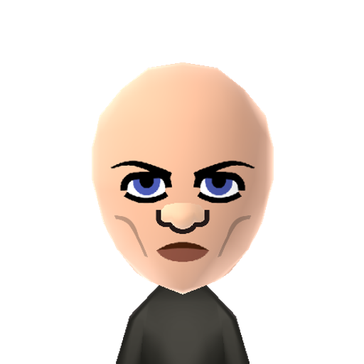 electro Mii character preview