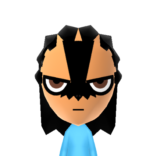 S. Lucario Mii character: These are extracted and derived from the Mii Central Miis from the 3DS Miitopia.