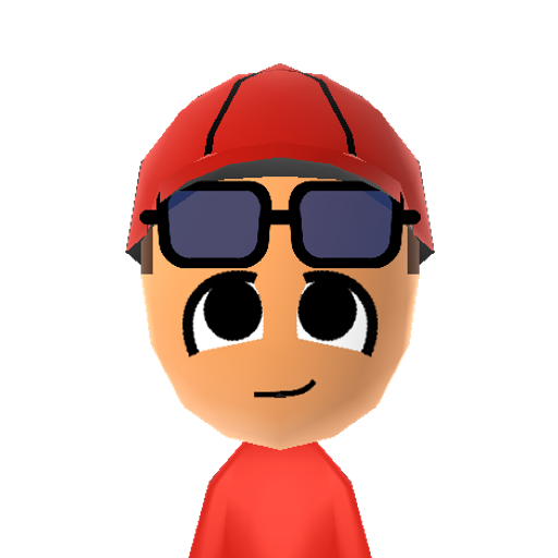Teovoni Mii character: A Mii from Wii Sports Resort: Storm Island