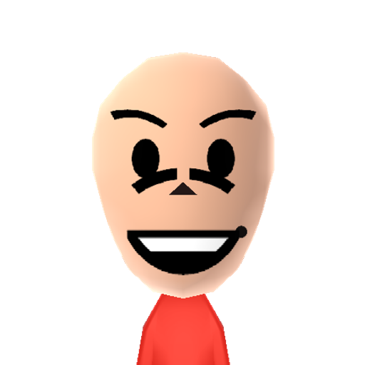 PAPYRUS Mii character: A major character and Sans' egotistical brother from the game "Undertale".