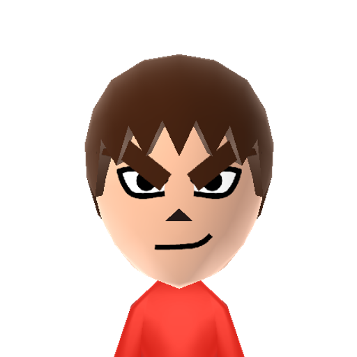 garmadon Mii character: These are extracted and derived from the Mii Central Miis from the 3DS Miitopia.