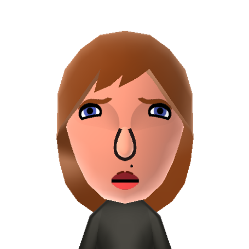 Scully Mii character preview
