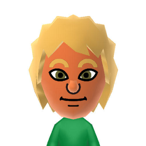 Mii130 Mii character: A Mii found in unused WaraWara files