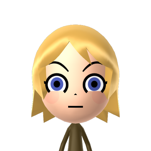 ? Mii character: A Mii uploaded to Check Mii Out Channel (WiiLInk)
