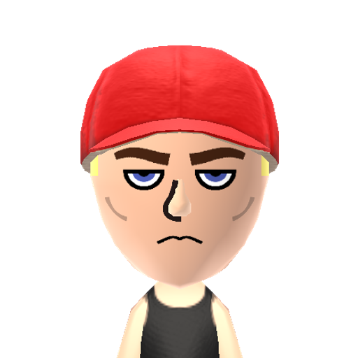 Feminem Mii character: By @squeakyrob (TikTok)