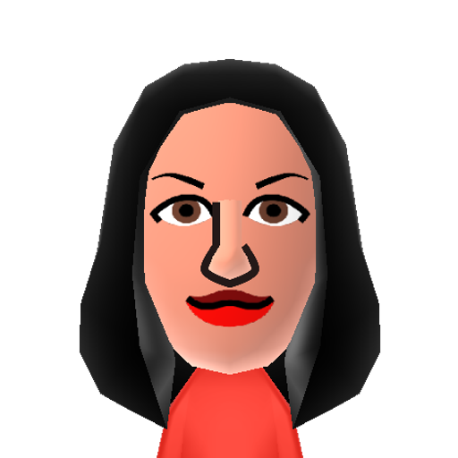 Alanis Mii character: Singer who was made famous with her third album (and first US release) "Jagged Little Pill". Her most famous song is most likely "You Oughta Know".