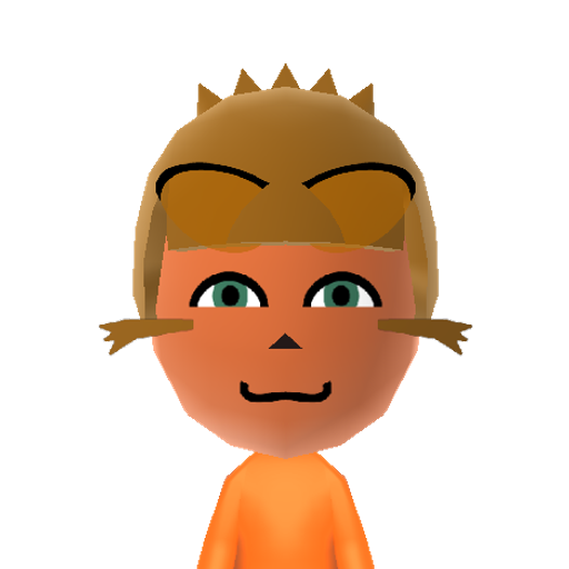 Firestar Mii character: One of the main characters from the "Warriors" novel series.