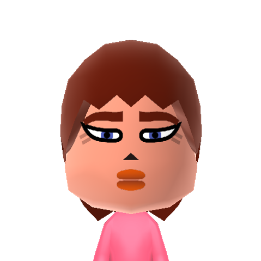 Mii145 Mii character: A Mii under topics.3