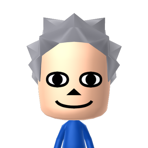Sanic Mii character: a Mii used in Mii Fighter QR Codes Series / Custom Mii Fighter Versus
