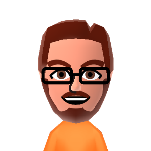Alex Mii character: NNID: SirRookington