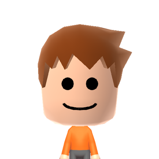 Emmet Mii character preview