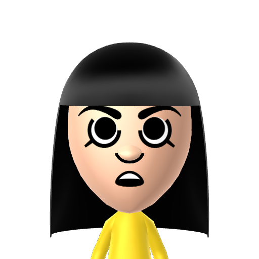 쿰쿱쿳쿵쿼퀀퀄퀑퀘퀭 Mii character: This is a Mii for testing Mii nicknames.