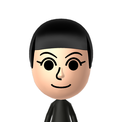 ? Mii character: A Mii uploaded to Check Mii Out Channel (WiiLInk)
