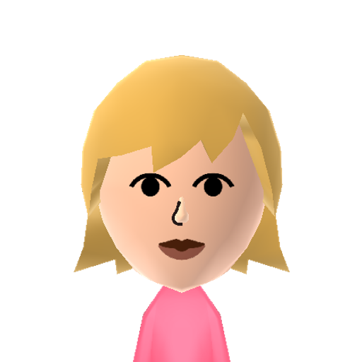 Roxy Mii character preview