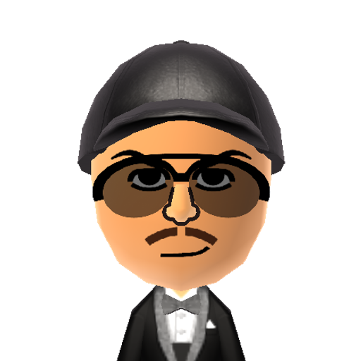 Pitbull Mii character: By @squeakyrob (TikTok)
