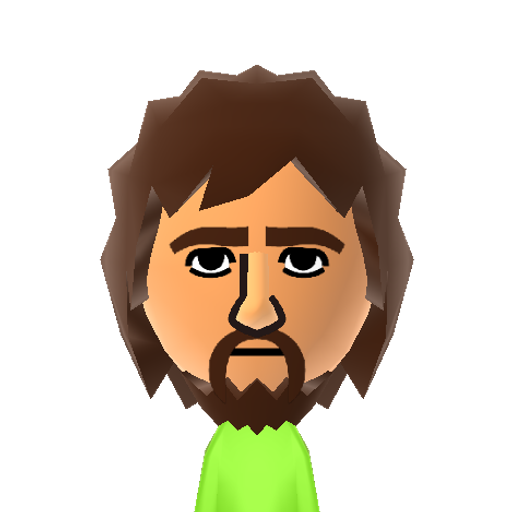 Jon Mii character: A Mii from Disney Channel All-Star Party.