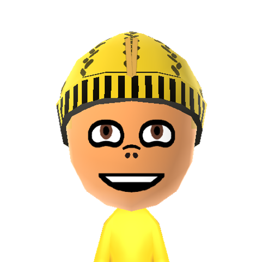 MonsterKid Mii character: The young Monster Kid character from "Undertale"