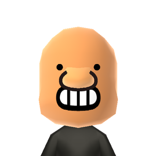 Gluttony Mii character preview