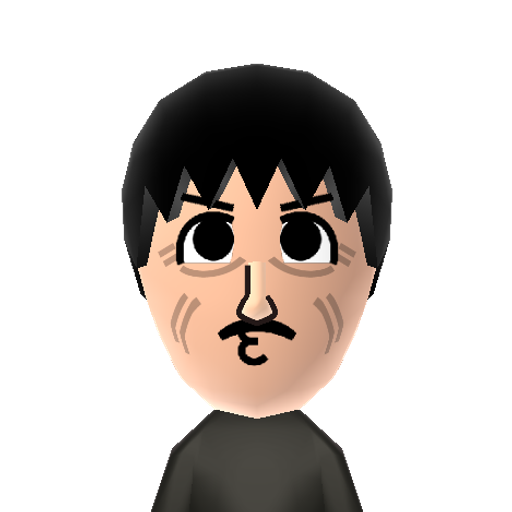 Grok Mii character