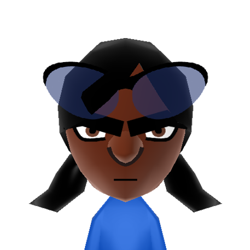 Lucario Mii character: The most powerful, part legendary, Pokemon. He's among the strongest fighters of all time. His first appearance was in a Pokemon movie called "Lucario and the Mystery of Mew".