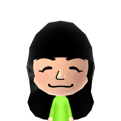はいゆう・じょゆう1 Mii character: A Mii from the Tomodachi Collection New Life Original Mii Masterpiece.