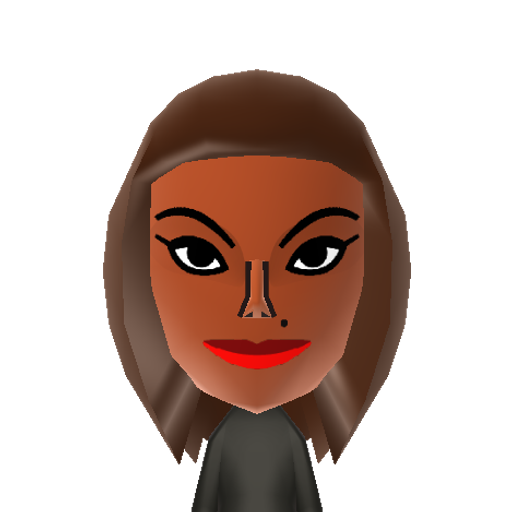 Janet J. Mii character: Grammy Award winning singer, dancer, and actress from the famous Jackson family.